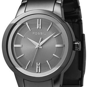 Fossil gunmetal gray watch
